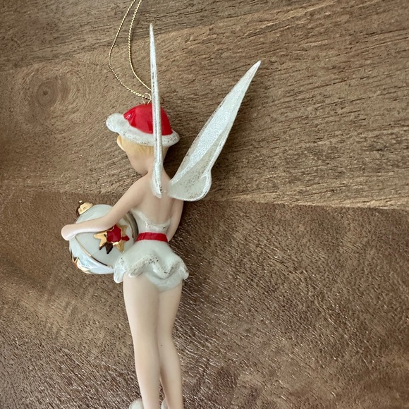 Lenox Festive Fairy Ornament with Red and Gold Accents - Picture 4 of 4